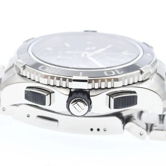 TAG HEUER Aqua racer CAK2110 Chronograph Black Dial Automatic Men's Watch_886473 - Picture 4 of 7